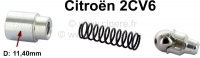 citroen 2cv olietoevoer oliekoeling filter reparatieset oliedrukventiel voor 2cv6 P10706 - Bild 1