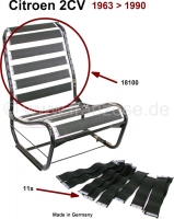 citroen 2cv ondervulling geveerde stoelen gordelombouwset voor rugleuning 1 voorstoel P18100 - Bild 1