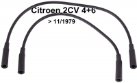 citroen 2cv ontsteking bougiekabelset gemonteerd tot 11 1979 voor oem kwaliteit P14304 - Bild 1