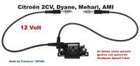 Elektronisch ontstekingssysteem 12 Volt: Bobine Citroen 2CV speciaal pakket
