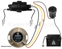 Citroen-2CV - Elektronisch ontstekingssysteem 12 volt, met vacuümaansluiting en regelbare brandstoffen.