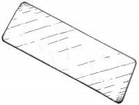 citroen 2cv overblijvende beglazing heldere voorruit gelaagd glas speciale verzendkosten P16015 - Bild 1