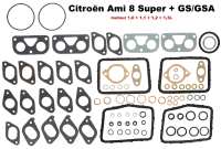citroen 2cv pakkingsets voor motor pakkingset geschikt ami8 P40079 20260414170253 - Bild 1