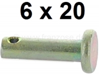 citroen 2cv pedalwerk bout om vork van koppelingskabel aan te sluiten op pedalen en voor P10307 - Bild 1