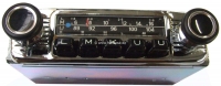 Citroen-2CV - Radio Blaupunkt Frankfurt, met chromen rand, gereviseerd. 24 maanden garantie, 12V. Met Di