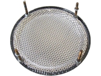 Citroen-2CV - Luidsprekerafdekking chroom, rond, 130mm, universele pasvorm, per stuk