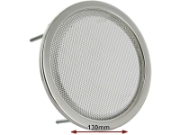 citroen 2cv radio luidsprekerafdekking chroom rond 130mm universele pasvorm stuk P18508 - Bild 1