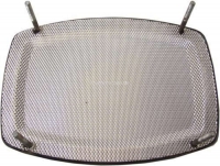 Citroen-2CV - Luidsprekerafdekking chroom, vierkant, 120x160mm. Universele pasvorm. Per stuk