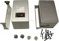 Sonstige-Citroen - Opbouwluidspreker met tweeter + woofer. Zeer eenvoudige vorm, zonder opdruk, LED's die kun