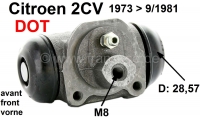 citroen 2cv remcilinder voorwiel voorwielremcilinder dot remsysteem geschikt voor van P13164 - Bild 1