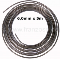 citroen 2cv remleidingen accessoires rem hydraulische leiding diameter 6 0 mm lengte 5 00 meter P13159 - Bild 1