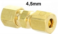 Remleiding + hydraulische leidingconnector, voor 4,5 mm leidingen. Deze