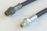 Citroen-2CV - Achterremslang, geschikt voor Citroen 2CV, vanaf bouwjaar 1966. lengte: 304mm. Mannelijke 