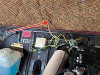 Citroen-2CV - Ruitensproeier - onderste deel, gemaakt van messing. Geschikt voor Citroën DS, HY, 2CV en