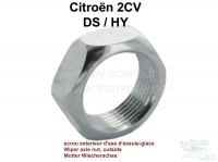citroen 2cv ruitensproeiers ruitenwisseras buitenste wartelmoer geschikt voor ds hy P14152 - Bild 1