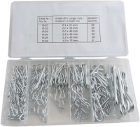 citroen 2cv schroeven moeren assortiment veerpennen 150 stuks 6 gangbare maten 2 4 x 31 mm 0 P20976 - Bild 1