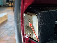 Citroen-2CV - 2CV, deurslot, slotgrendel, inbusbout (inbus). M6x25. Geschikt voor 2CV slotgrendel, laats