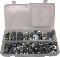 citroen 2cv schroeven moeren m5 m8 set borgringen origineel citro n strie m5x12 m5x16 m6x14 m6x18 P20213 - Bild 1