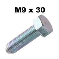 citroen 2cv schroeven moeren m9x25 schroef geel gegalvaniseerd m9x1 25 steek P21056 - Bild 1