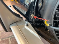 Renault - 2CV, voorspatbord, moer voor montage, als origineel. Geschikt voor Citroen 2CV, van modelj