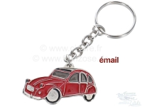 citroen 2cv sleutelhanger rood emallie P20543 - Bild 1