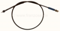 Citroen-2CV - Snelheidsmeterkabel voor Citroen 2CV vanaf 1979. 800mm lang.