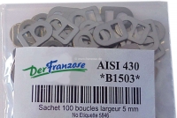 Citroen-2CV - Ligarex band, sluitingen voor de klemband (100 stuks).