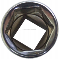 Citroen-2CV - Poelie 14mm moer. Geschikt voor Citroen 2CV. De moer is dunwandig en heeft een 3/8 aanslui