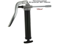 Vetspuit klein, 120cc. Ideaal voor onderweg en voor moeilijk bereikbare