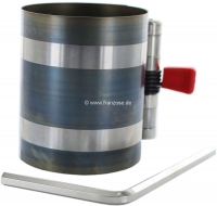 Citroen-2CV - Zuigerring klemband, 60 tot 90 mm klembereik. Hobbyversie (niet voor dagelijks gebruik).