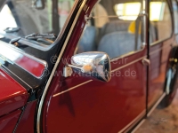 Renault - 2CV, spiegel links, origineel Citroën! Het spiegelglas is grijs omlijst. De originele spi