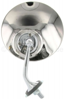 Renault - Lucas Classic spiegel, links (voor horizontale spatbordmontage). Volledig gemaakt van meta