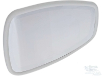 Citroen-2CV - 2CV, spiegelomlijsting van Sarlink, incl. spiegelglas (zachtere moderne kunststof uit de a