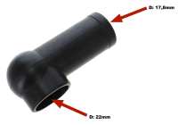 citroen 2cv startmotor rubberen kap voor aansluiting op beschermkap deze dop mag P14657 - Bild 1