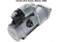 Citroen-2CV - Super Duty starter (2KW!). Geschikt voor Citroen 2CV6, AK, Dyane, Mehari, AMI8 Deze startm