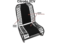 Citroen-2CV - Rubberen ring met haak, voor het bekleden van de stoelen. 50 stuks! Zeer goede kwaliteit v