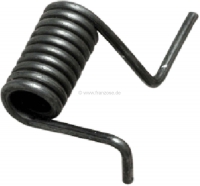 Veer voor de verstelhendel voor de lengteverstelling van de stoel rechts