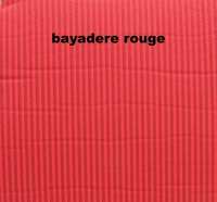 Citroen-2CV - 2CV oud, stoelhoes hangmat rood gestreept (Bayadère Rouge). Per stuk. Past voor + achter.