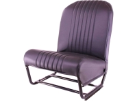 Renault - Volledige linkerstoel (symmetrisch), zwart kunstleer (nieuw onderdeel). Ontwerp: het opper