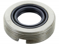 Citroen-2CV - Stuurpenmoer met afdichtring. Geschikt voor Citroen 2CV, vanaf bouwjaar 03/1971, in eigen 