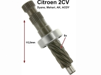 citroen 2cv stuurinrichting stuurrondsel 8 tanden lager voor goede reproductie P12290 - Bild 1