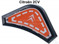 citroen 2cv stuurkolom stuurwiel stuurnaafkap oranje voor 2 spaaks geschikt P18686 - Bild 1