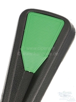 Citroen-2CV - Stuurnaafkap van kunststof (als origineel), voor 1-spaaks stuurwiel. Kleur: groen. Geschik