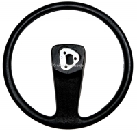 Citroen-2CV - Stuurwiel voor Citroen 2CV. Laatste versie, geïnstalleerd tot 1990 (kleur zwart). Het stu