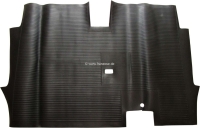 Citroen-DS-11CV-HY - Rubberen mat vooraan, voor Citroen 2CV met voorbank. Voor voertuigen met rechtopstaande pe