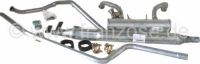 citroen 2cv uitlaatsysteem 2cv6 compleet met bevestigingsmateriaal voor P11020 - Bild 1