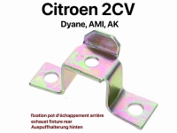 citroen 2cv uitlaatsysteem 2cv6 uitlaat achterdemper beugel gegalvaniseerd dit is bovenste P15221 - Bild 1