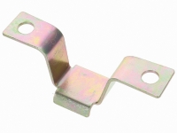 Renault - 2CV6, uitlaat achterdemper beugel, voor, gegalvaniseerd. De beugel wordt onder de vloerpla