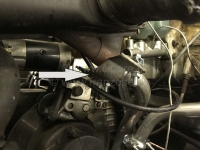 Citroen-2CV - 2CV6, uitlaat voordemper afschermplaat (eenvoudige reproductie), ter bescherming van de ha