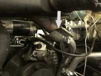 Citroen-2CV - 2CV6, uitlaat voordemper afschermplaat, ter bescherming van de handremkabel. Geschikt voor